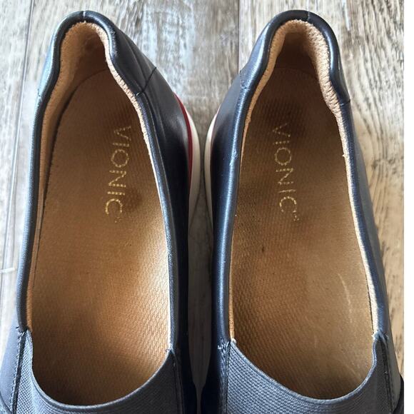 Vionic Cosmic Cameo Arch Support Comfort Slip On Shoe 9 Leather Cushioned Loafer - Picture 8 of 8